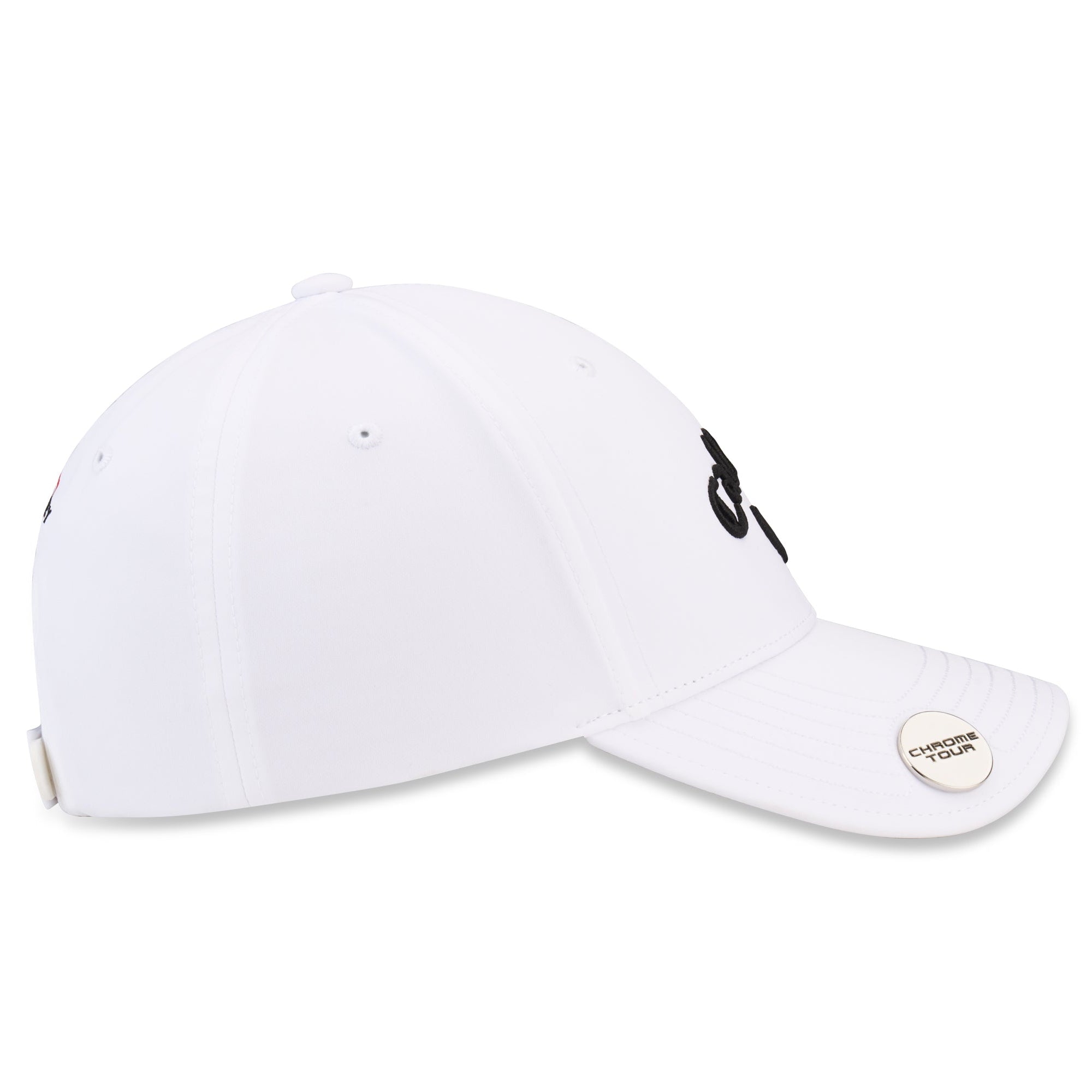 Callaway Stitch Magnet Ball Marker Cap - White