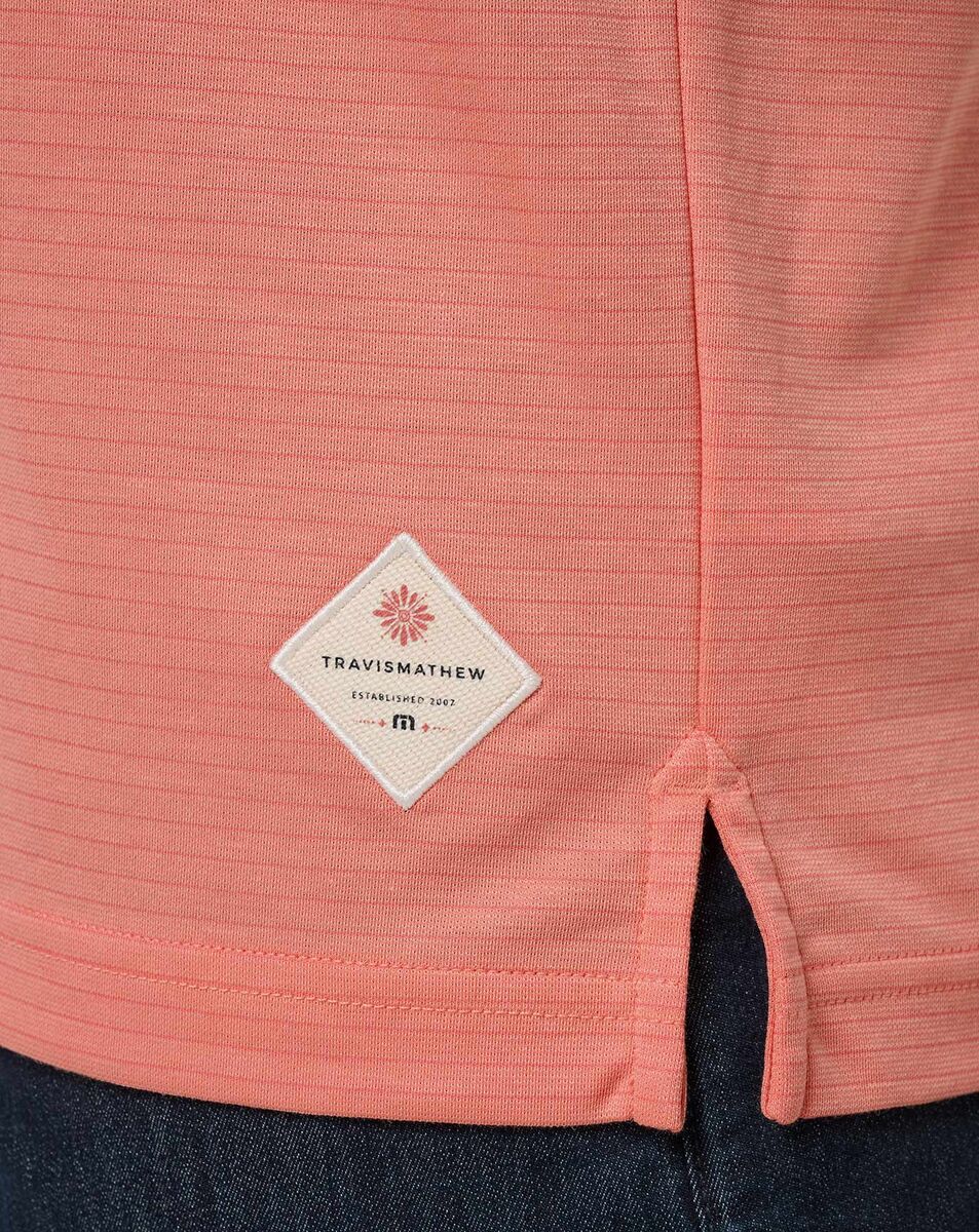 TravisMathew On Our Way Golf Polo - Terra Cotta