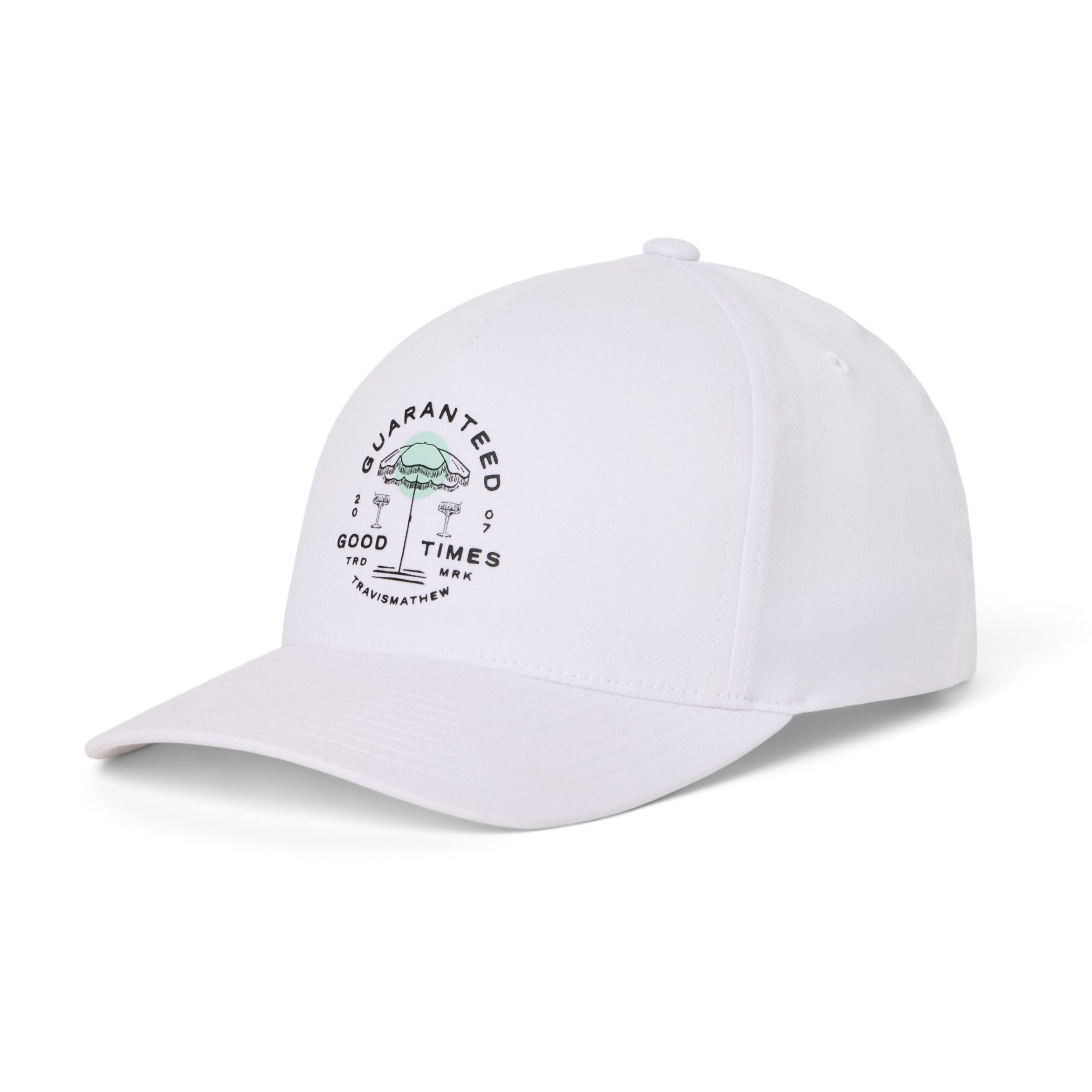 TravisMathew Summer Sail Snapback Golf Cap Side
