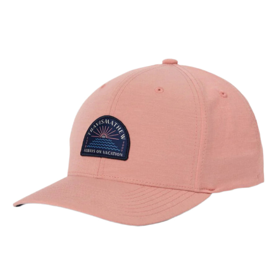 TravisMathew Sea Explorer Snapback Hat - Terra Cotta