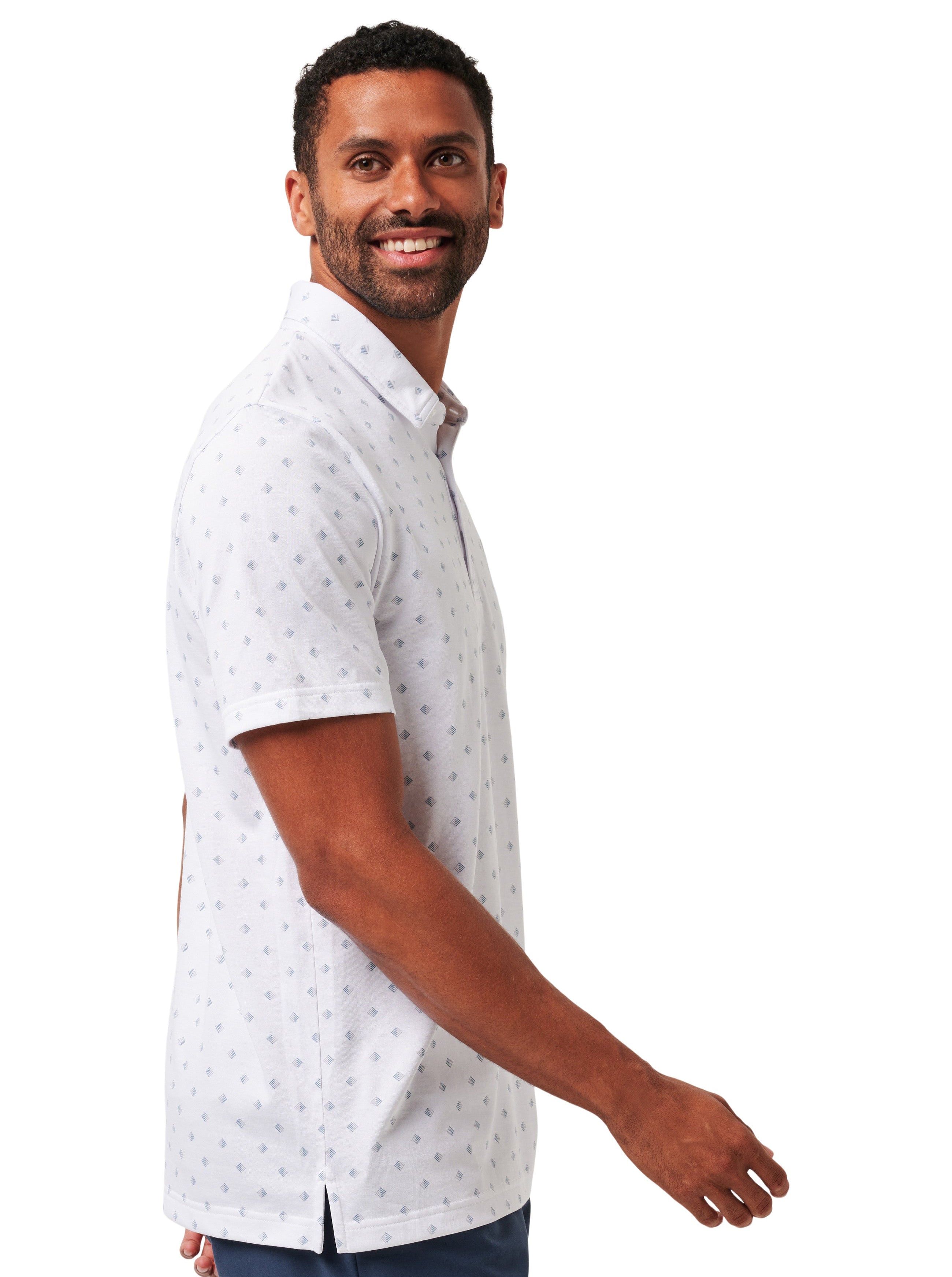 TravisMathew Saturday Night Stay Polo - White
