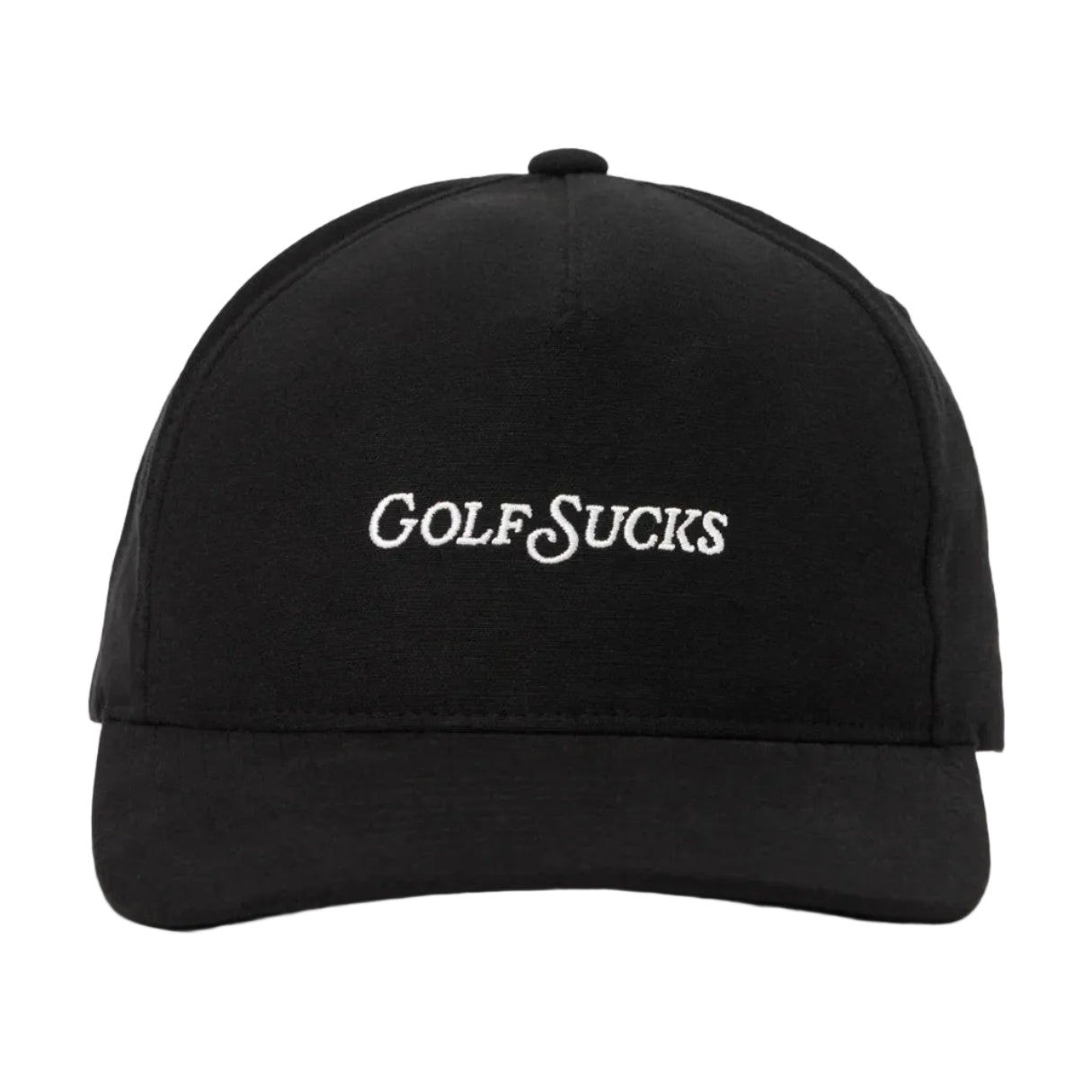 TravisMathew Golf Sucks Snapback Cap - Black