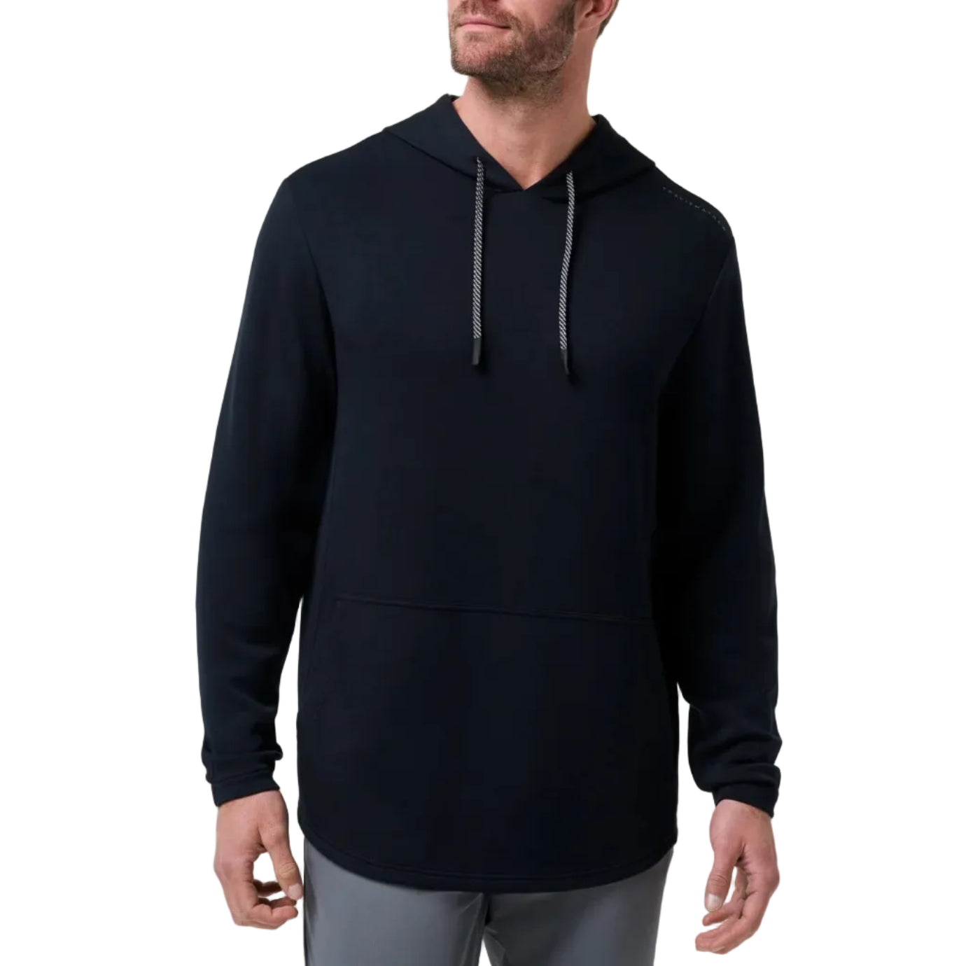 TravisMathew FiberCloud Golf Hoodie - Black