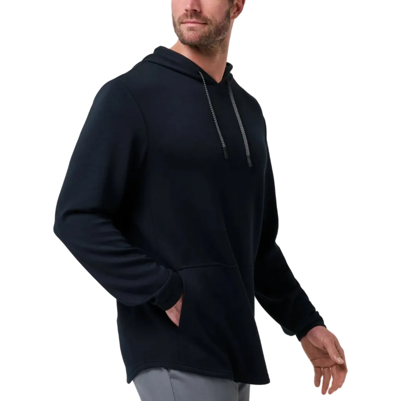 TravisMathew FiberCloud Golf Hoodie - Black