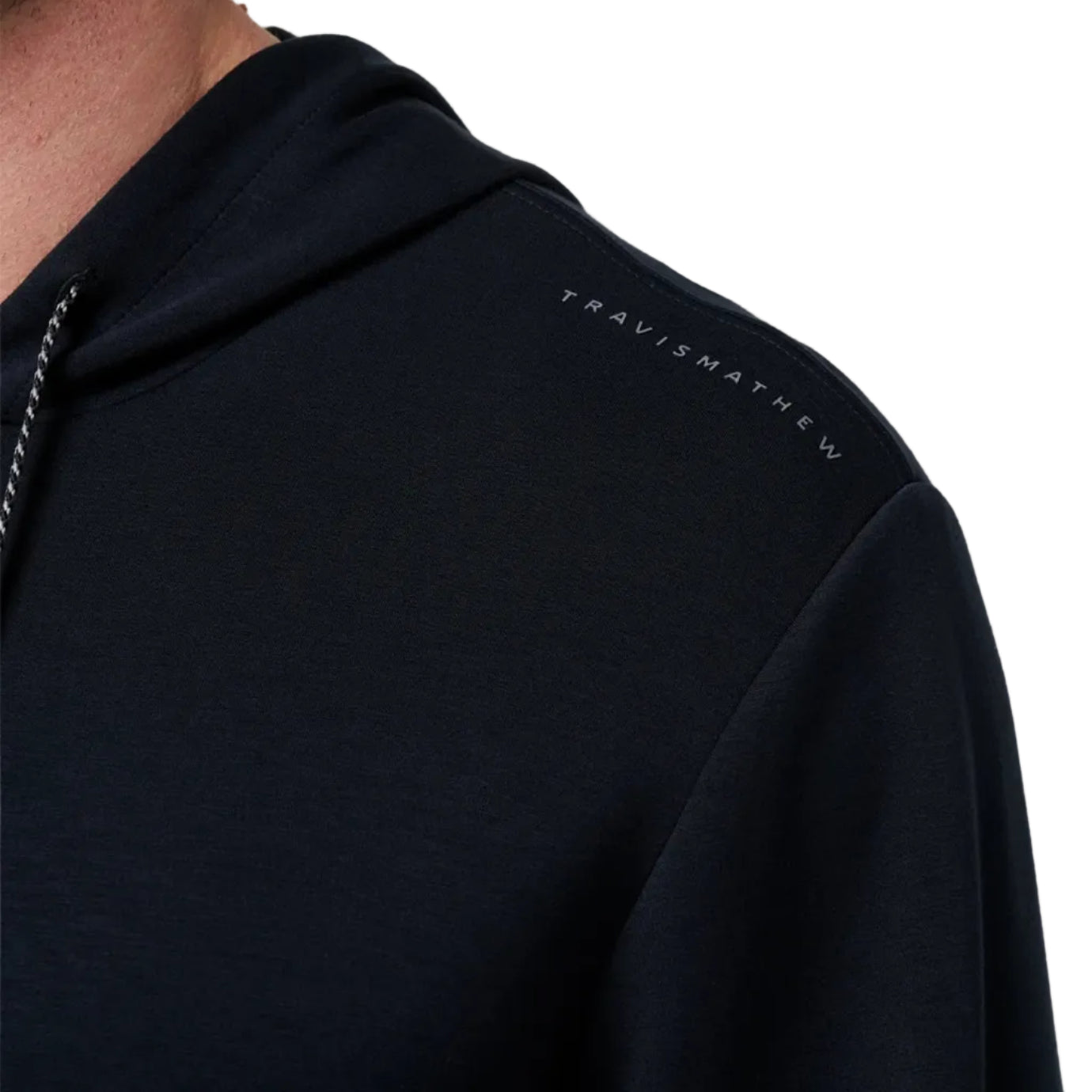 TravisMathew FiberCloud Golf Hoodie - Black