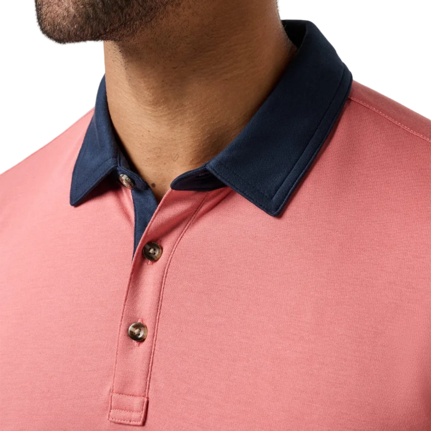 TravisMathew All Day Social Club Polo - Brick Dust