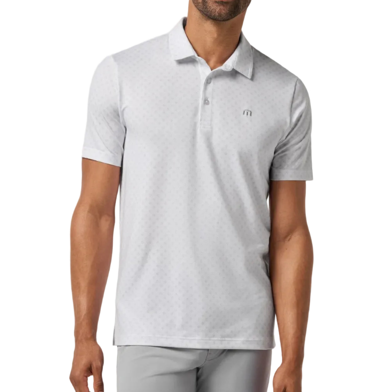 TravisMathew Featherweight Salt Breeze Polo - White