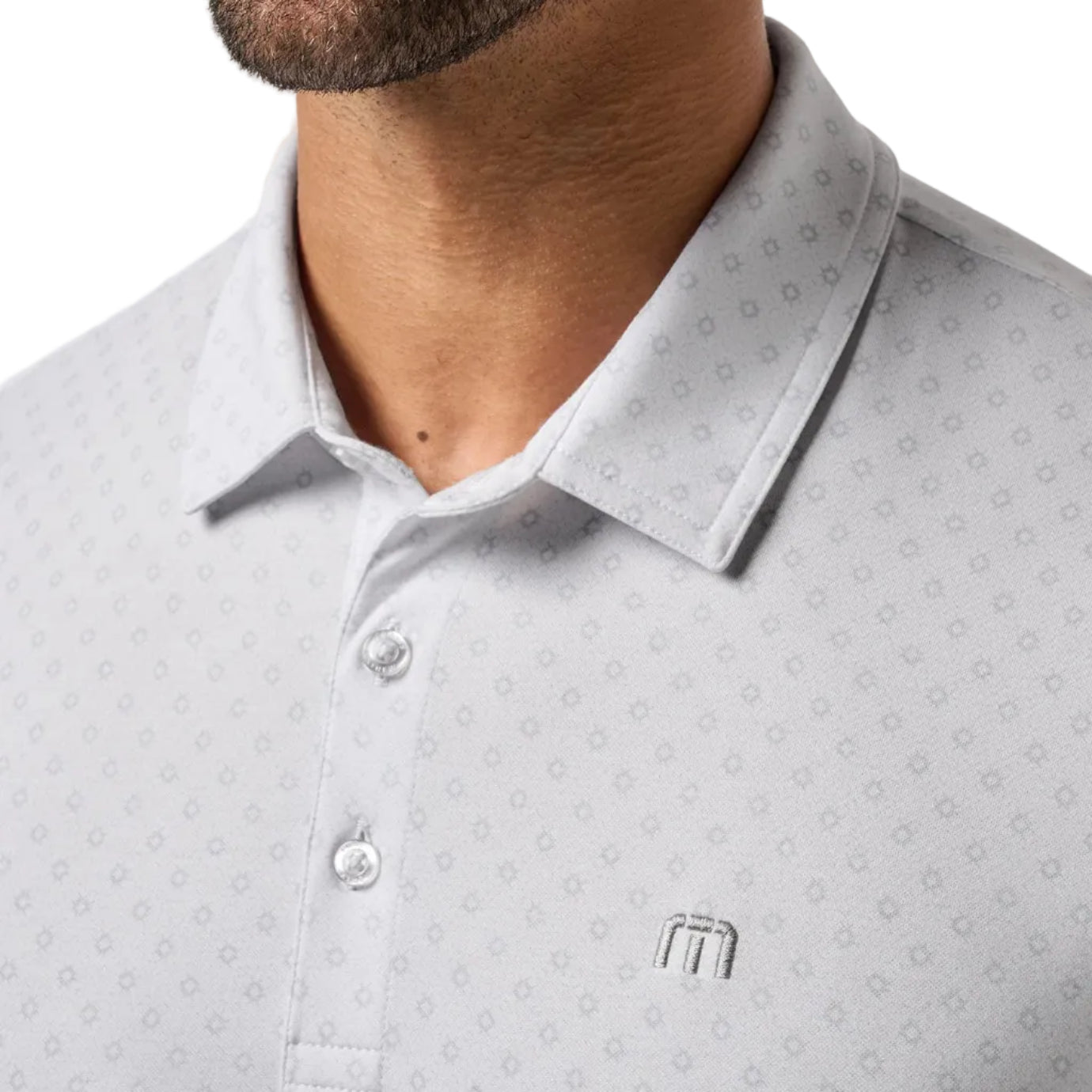 TravisMathew Featherweight Salt Breeze Polo - White