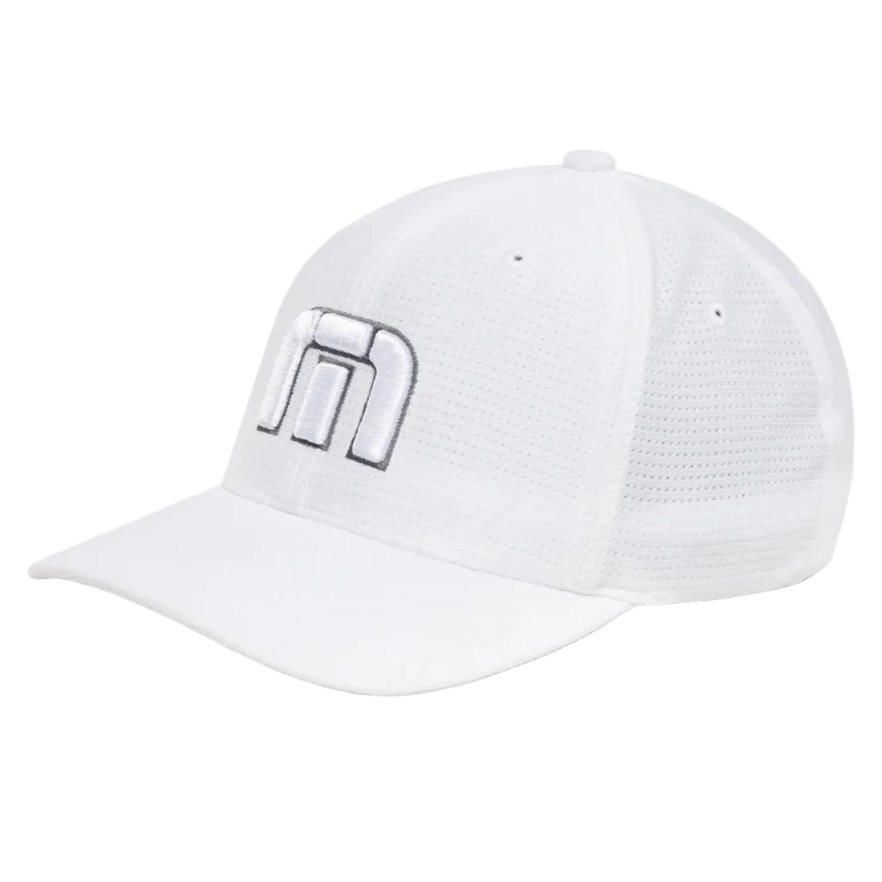 TravisMathew B-Bahamas Fitted Cap - White