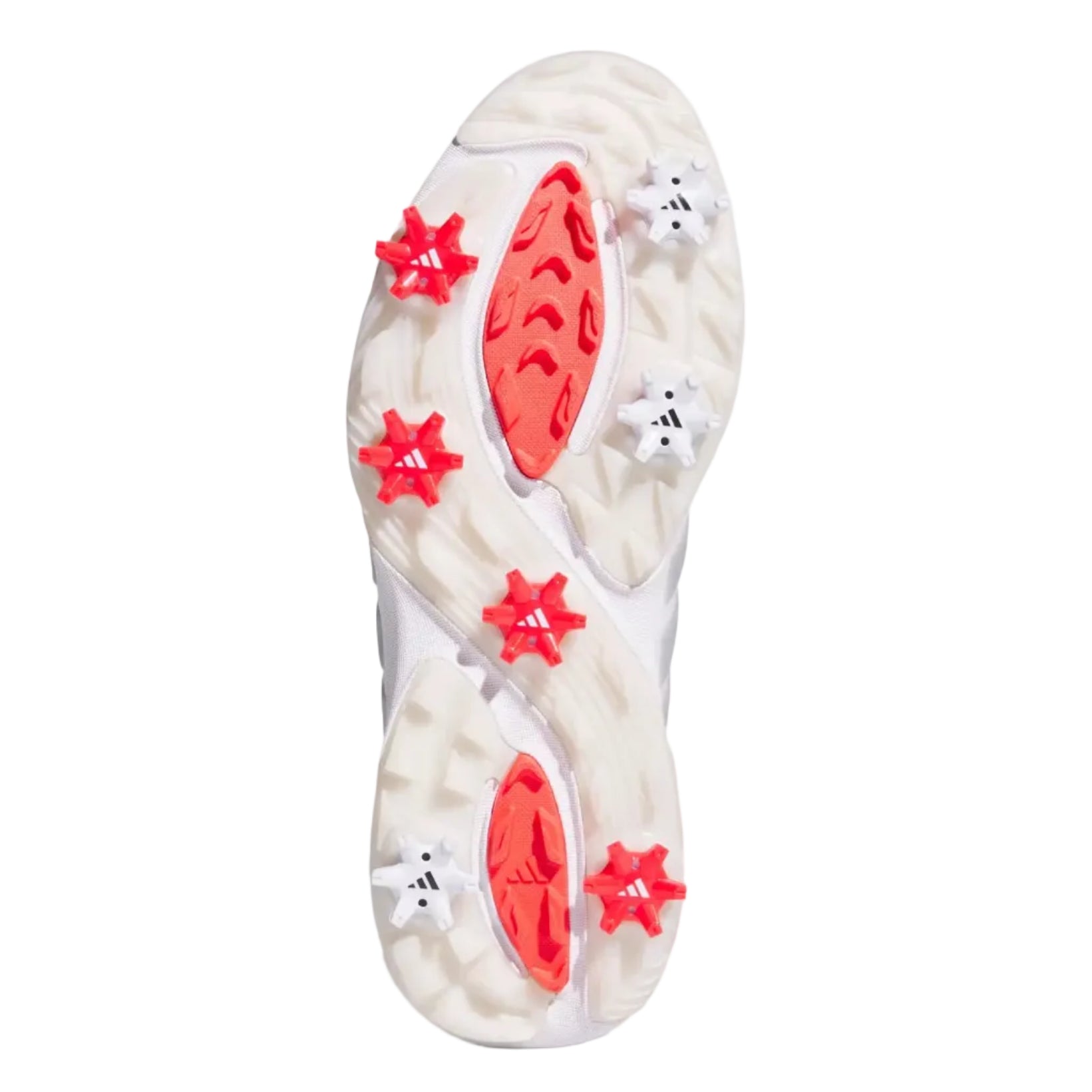 Adidas 26' ADIPOWER Wide Golf Shoes - White/Silver Metallic