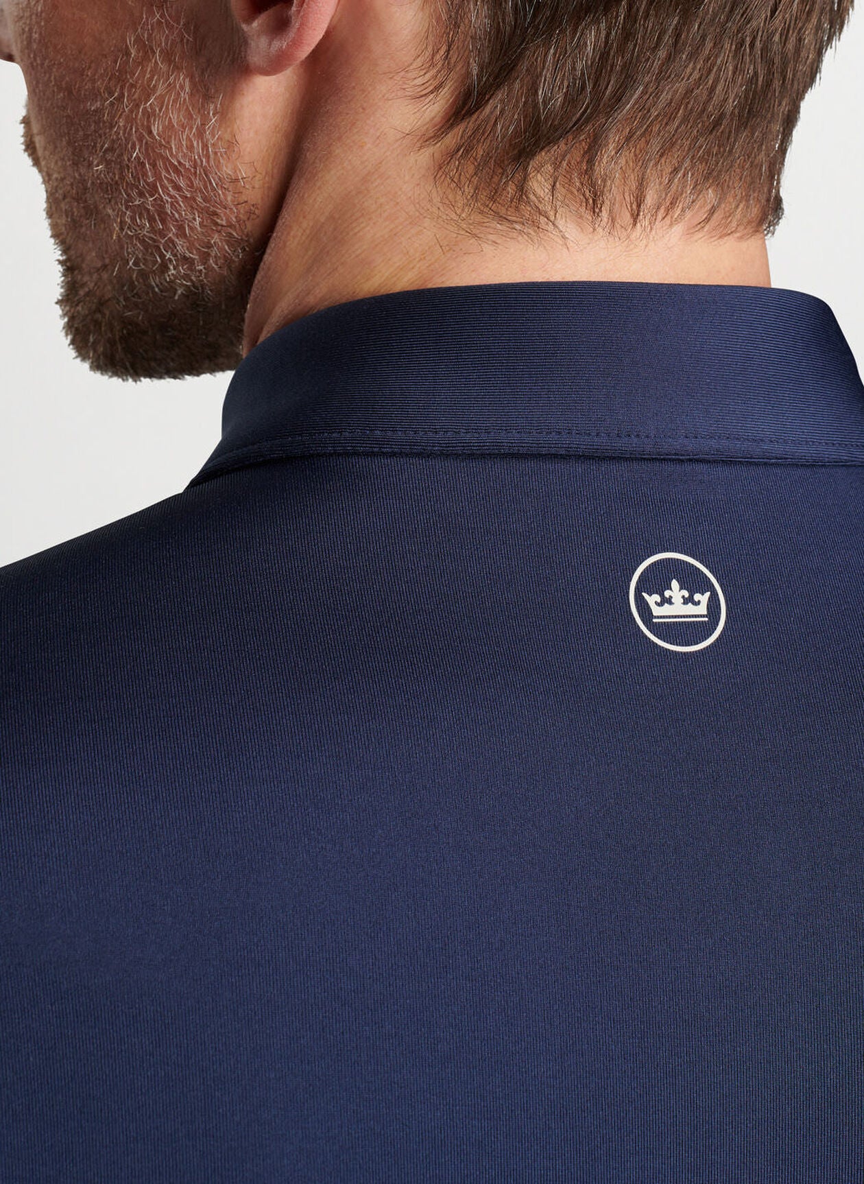 Peter Millar Vernon Performance Jersey Polo - Navy