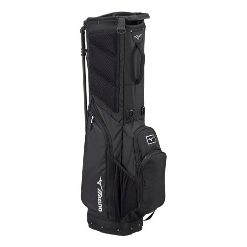 mizuno stand bag in black 