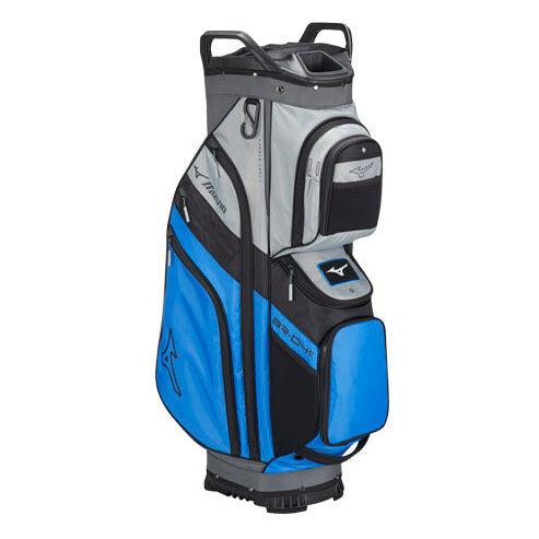 mizuno golf cart bag in black and grey colour