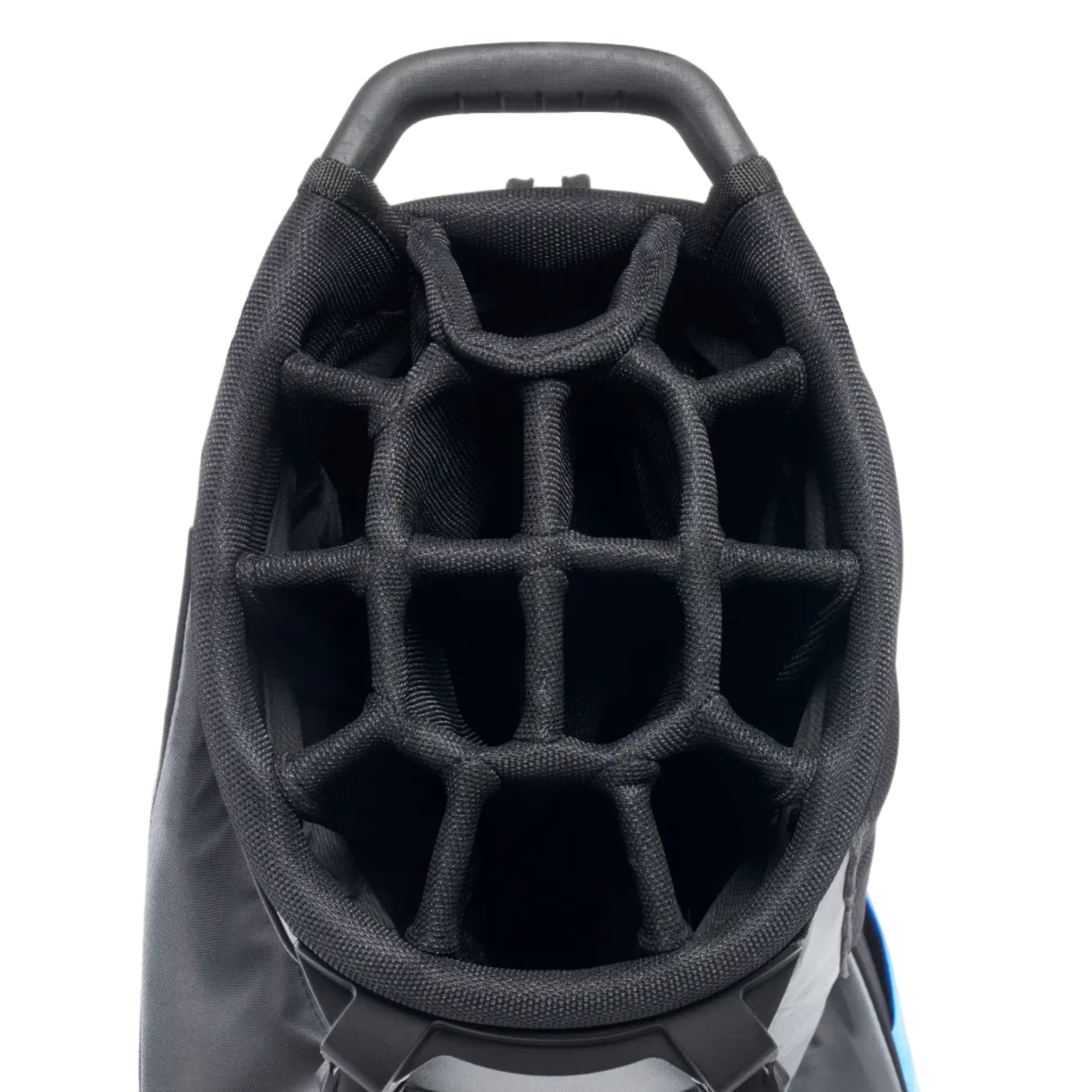 mizuno cart bag in brilliant blue