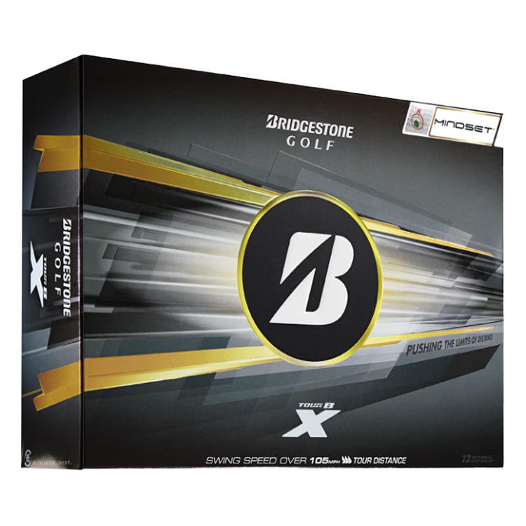 Bridgestone 26' Tour B X Mindset Golf Balls