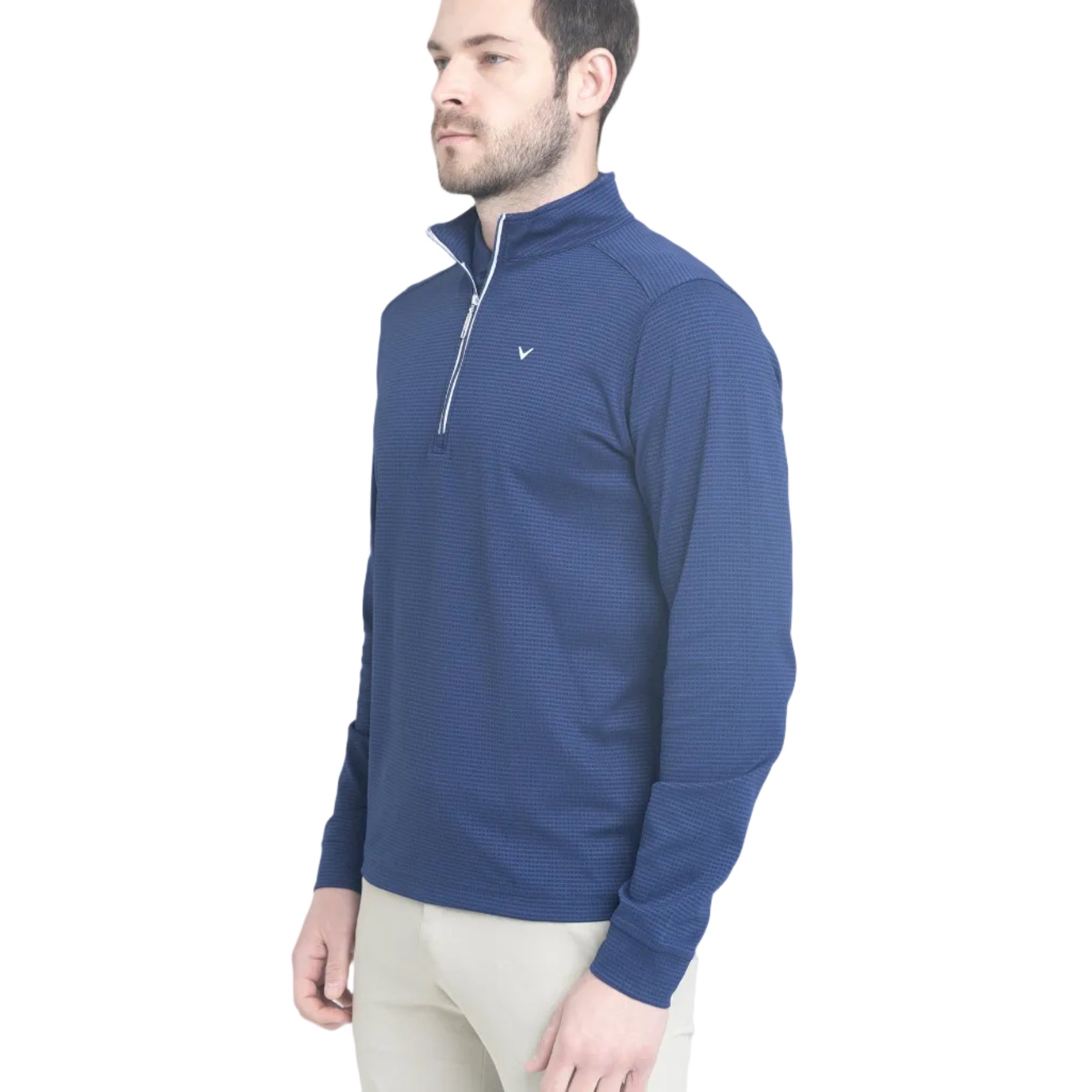 Callaway Lonsdale Quarter Zip Pullover - Medieval Blue