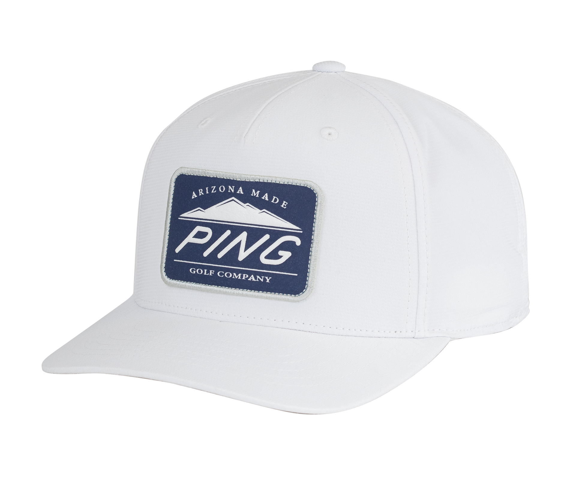 Ping Camelback Patch  Cap - White