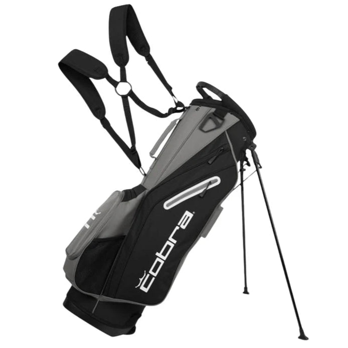 Cobra Signature Stand Bag - Bright White/Castlerock/Puma Black