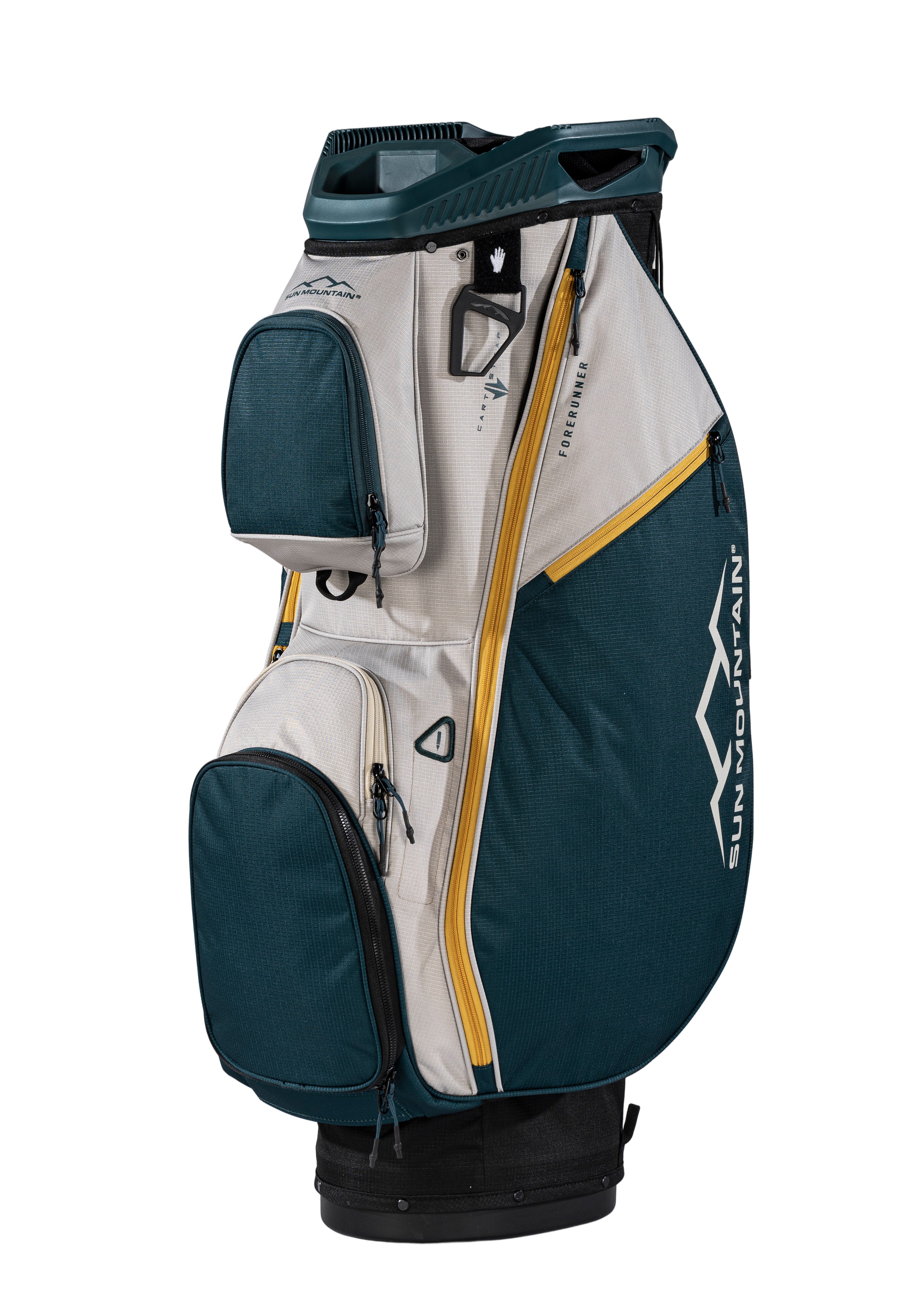 Sun Mountain Forerunner Cart Bag - Black/Pond/Sand