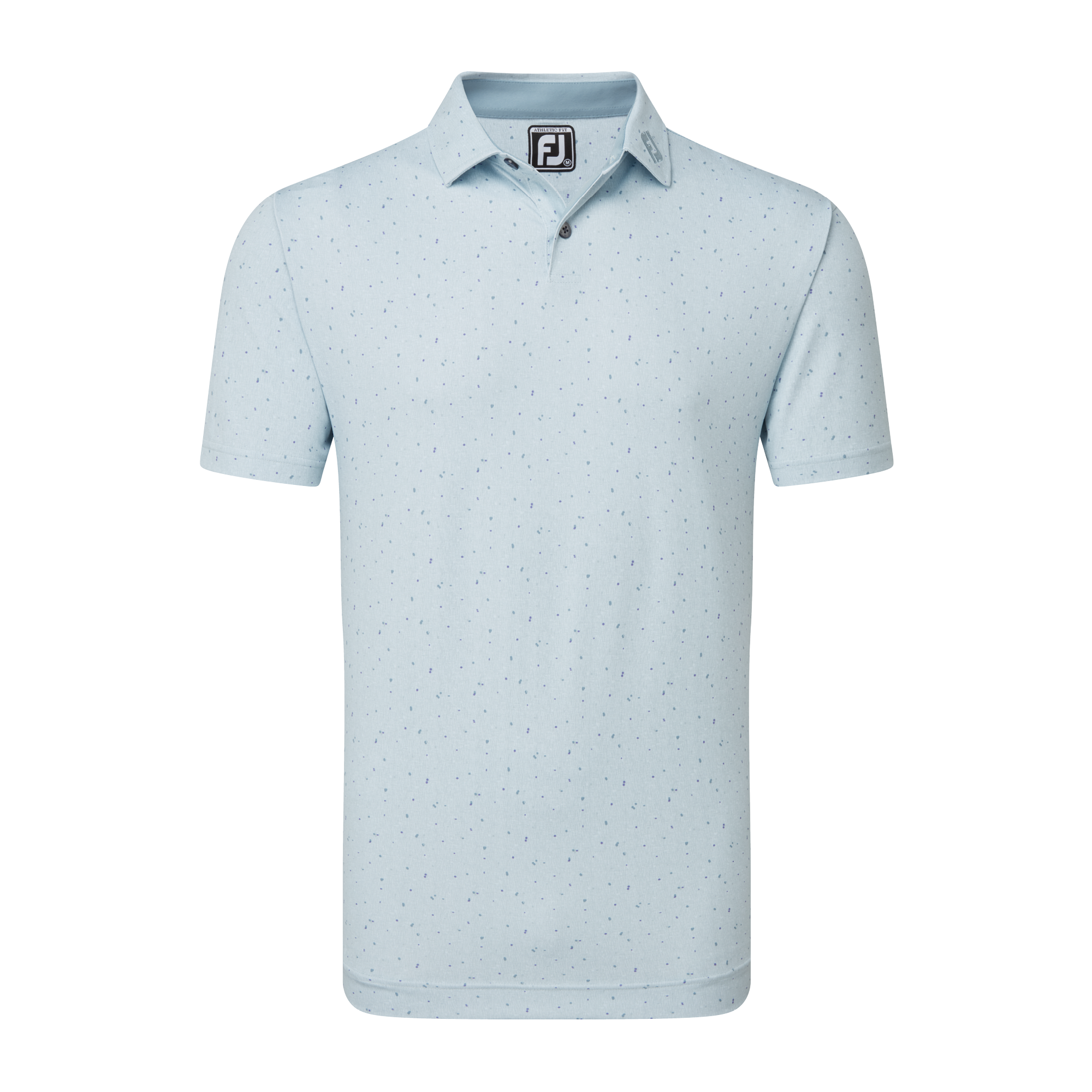 FootJoy Tweed Texture Pique Polo - Mist