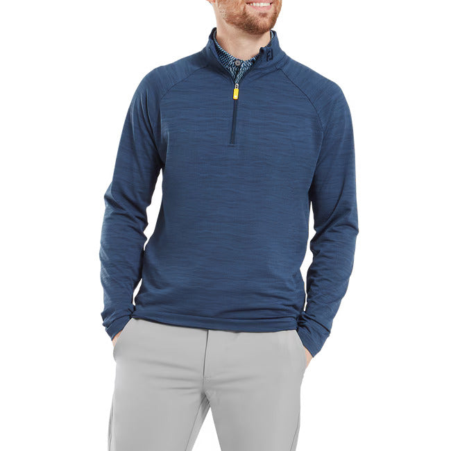 FootJoy Men's Wave Jacquard Chill-Out Pullover
