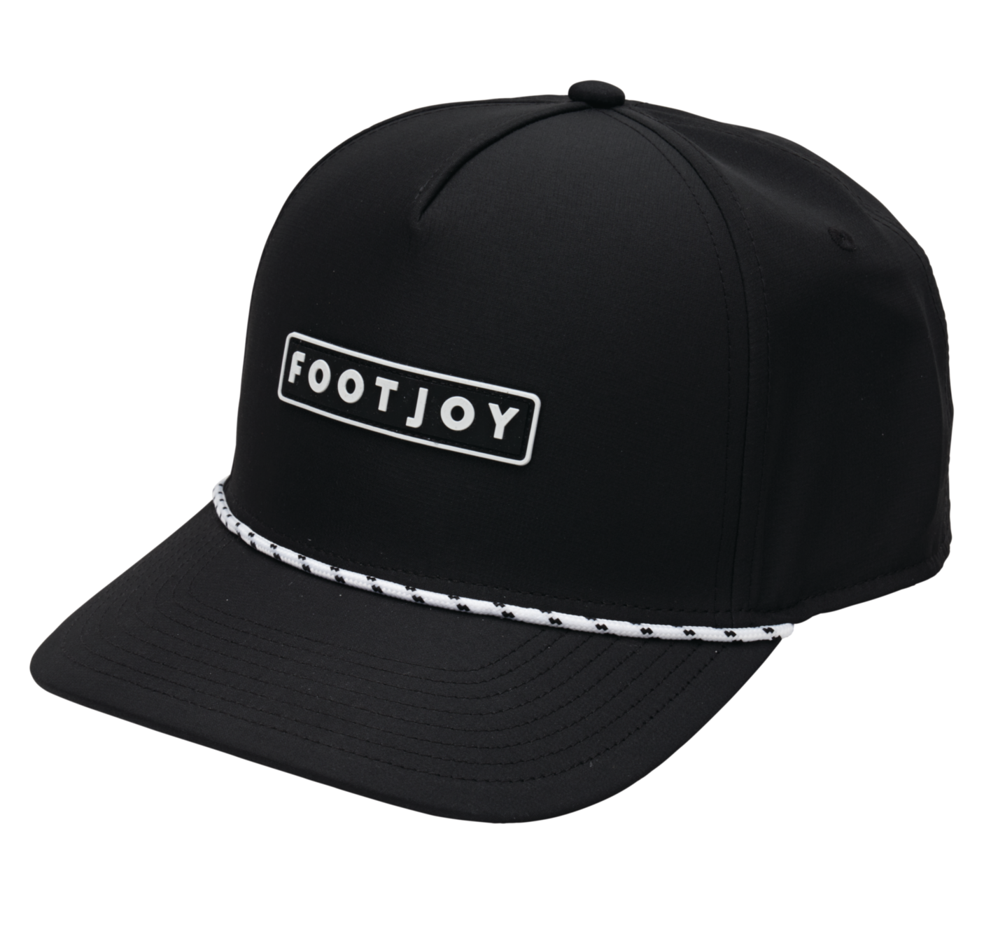 FootJoy Wordmark Rope Cap - Black