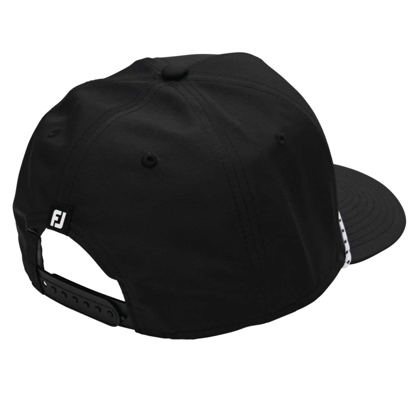 FootJoy Wordmark Rope Cap - Black