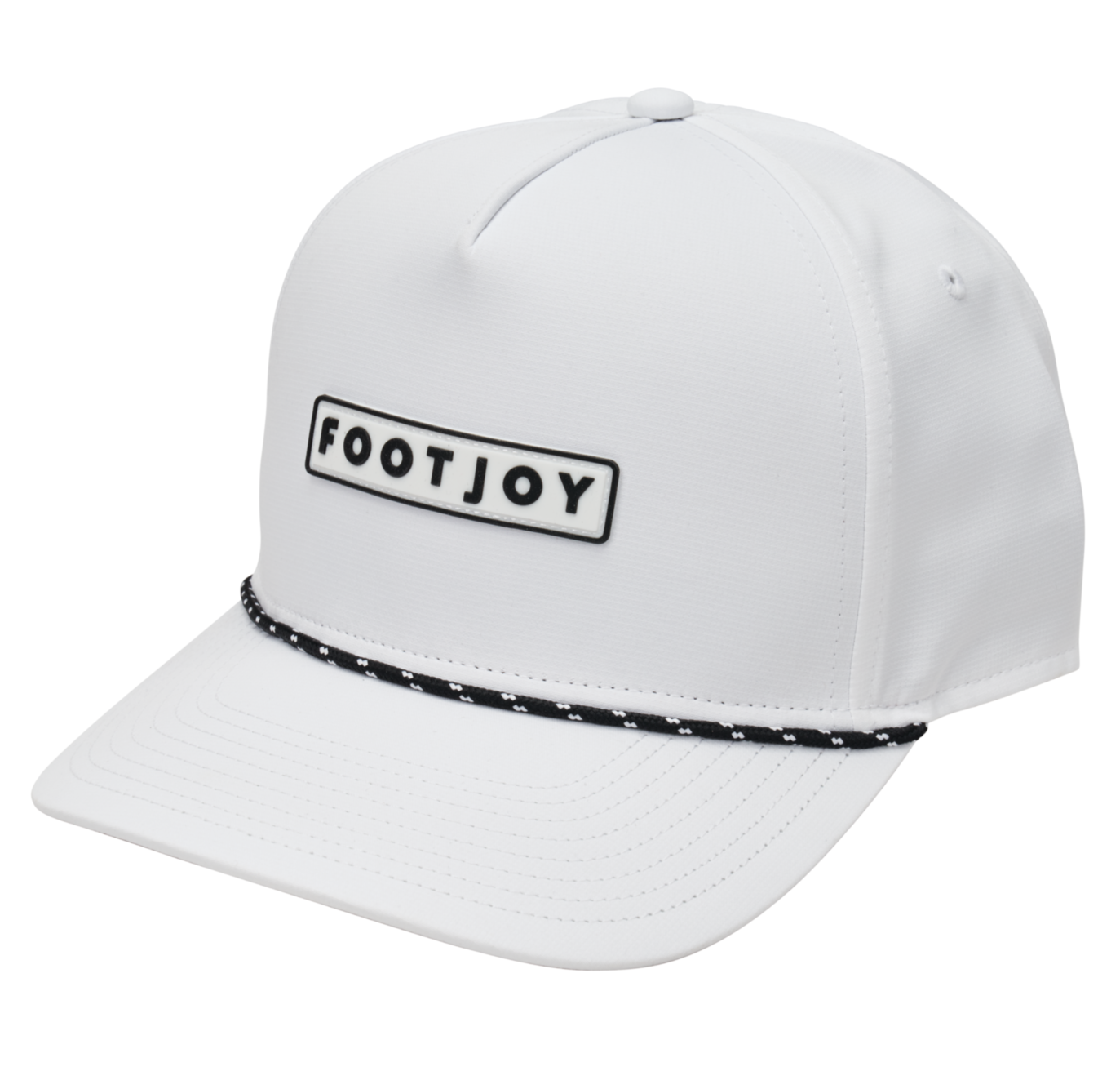 FootJoy Wordmark Rope Cap - White