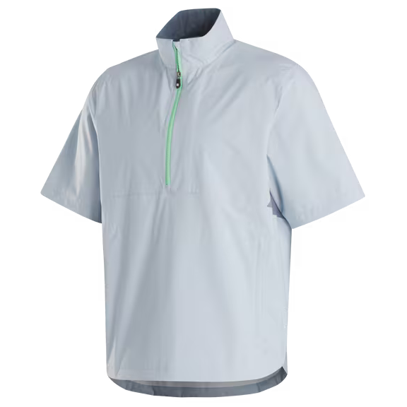 FootJoy HydroLite X Short Sleeve Rain Shirt - Flint/Niagara