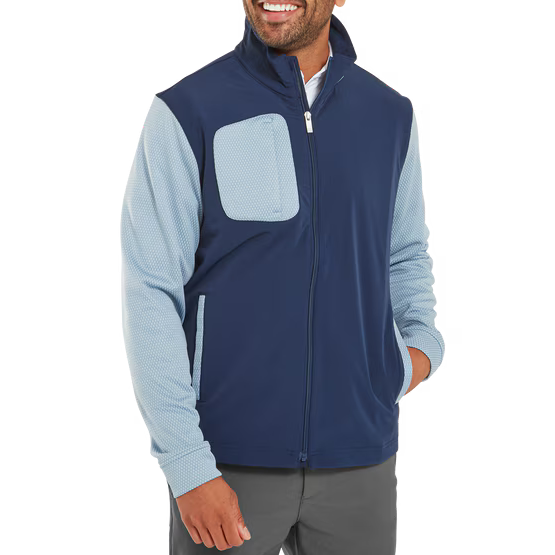 FootJoy ThermoSeries Hybrid Jacket - Navy/Grey