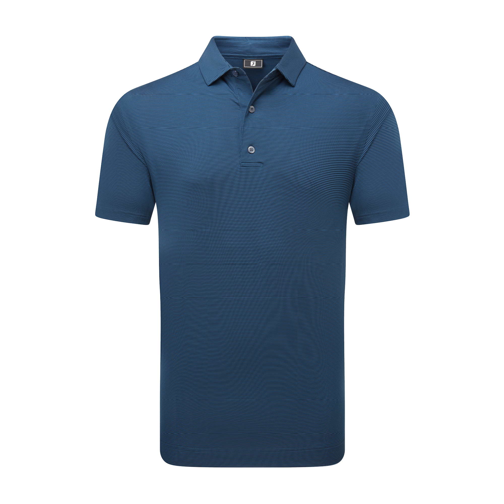 FootJoy Men`s Lisle Micro Feeder Stripe Golf Polo