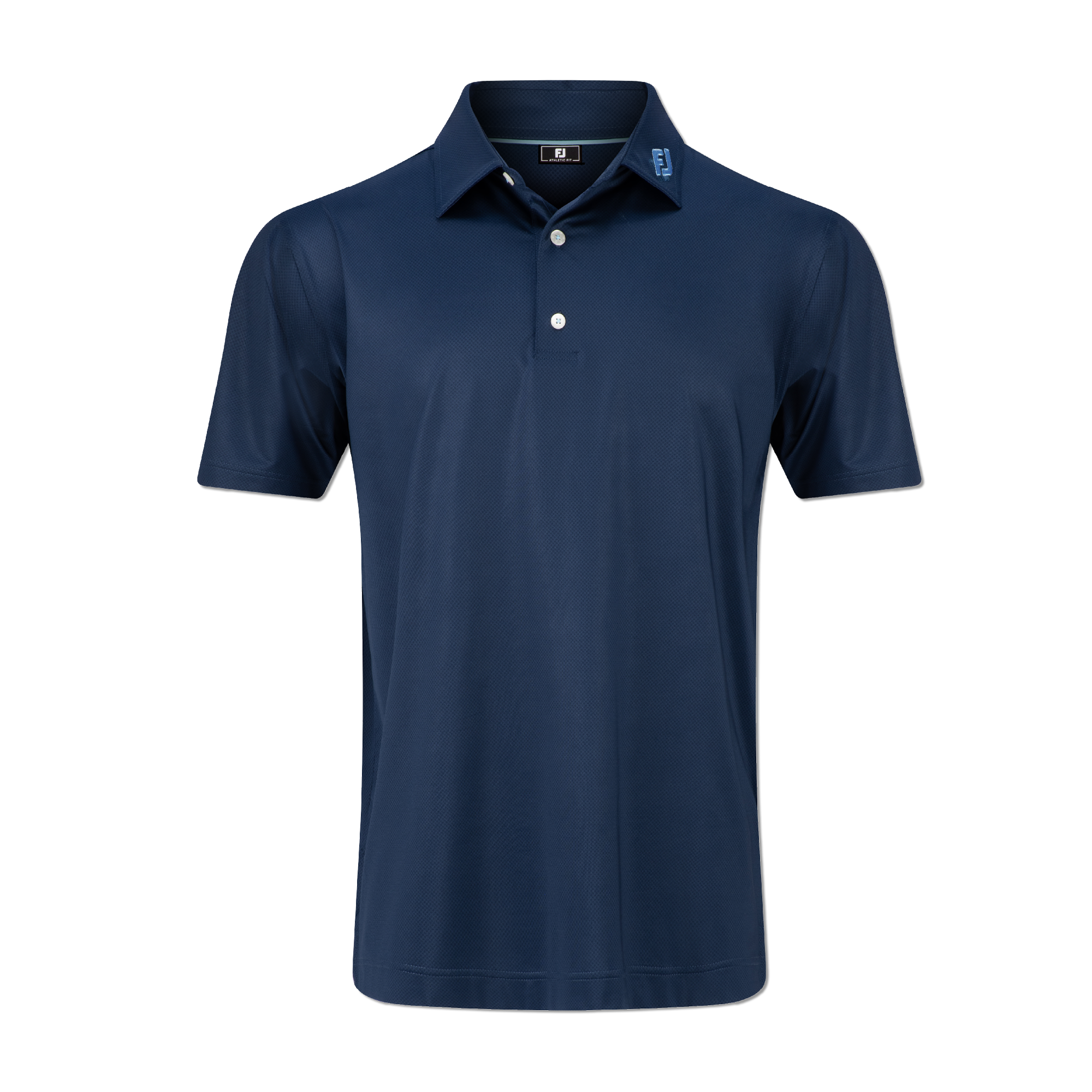 FootJoy Men`s Tonal Dot Print Lisle Golf Polo