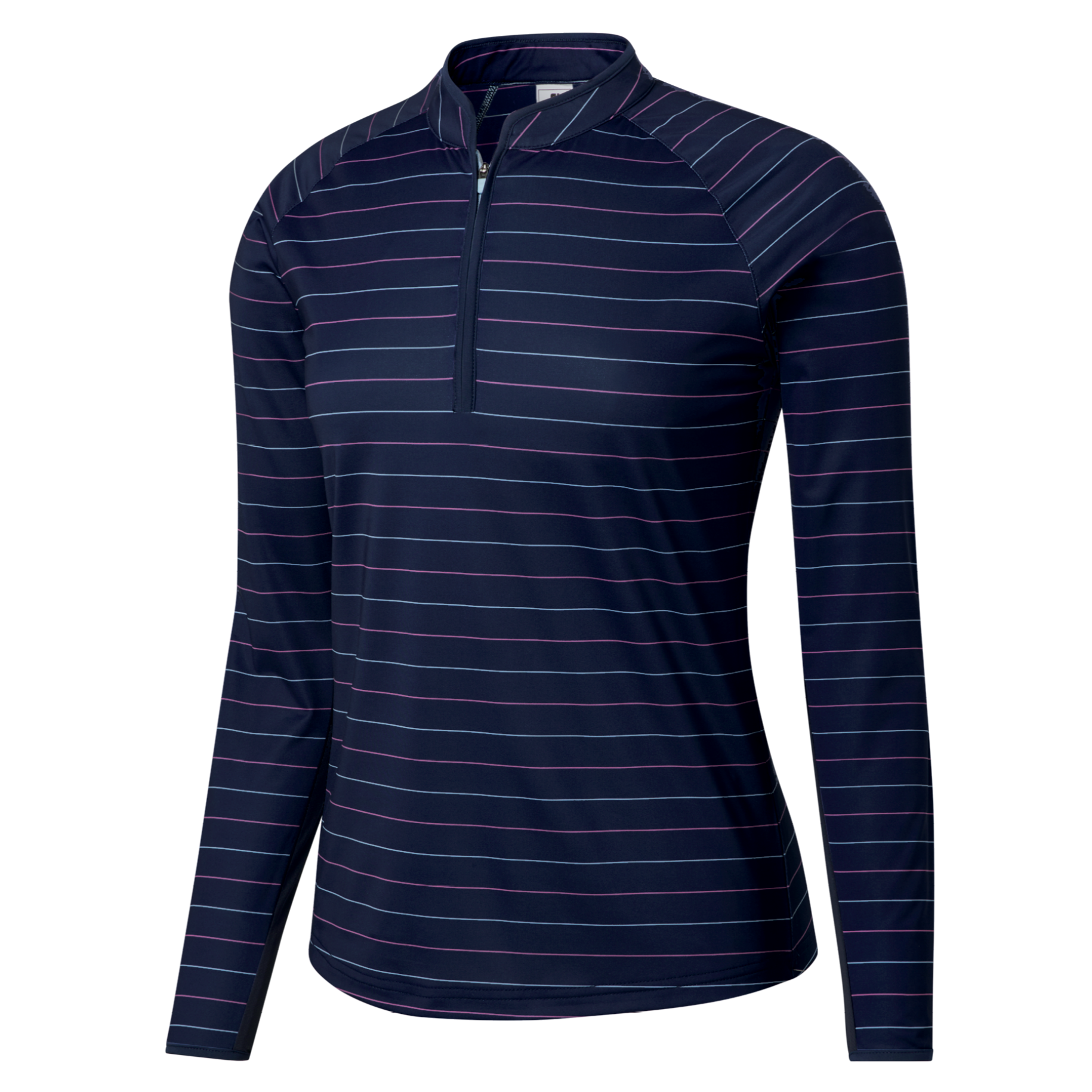 FootJoy Ladies 1/4 Zip Sun Protection Shirt - Navy