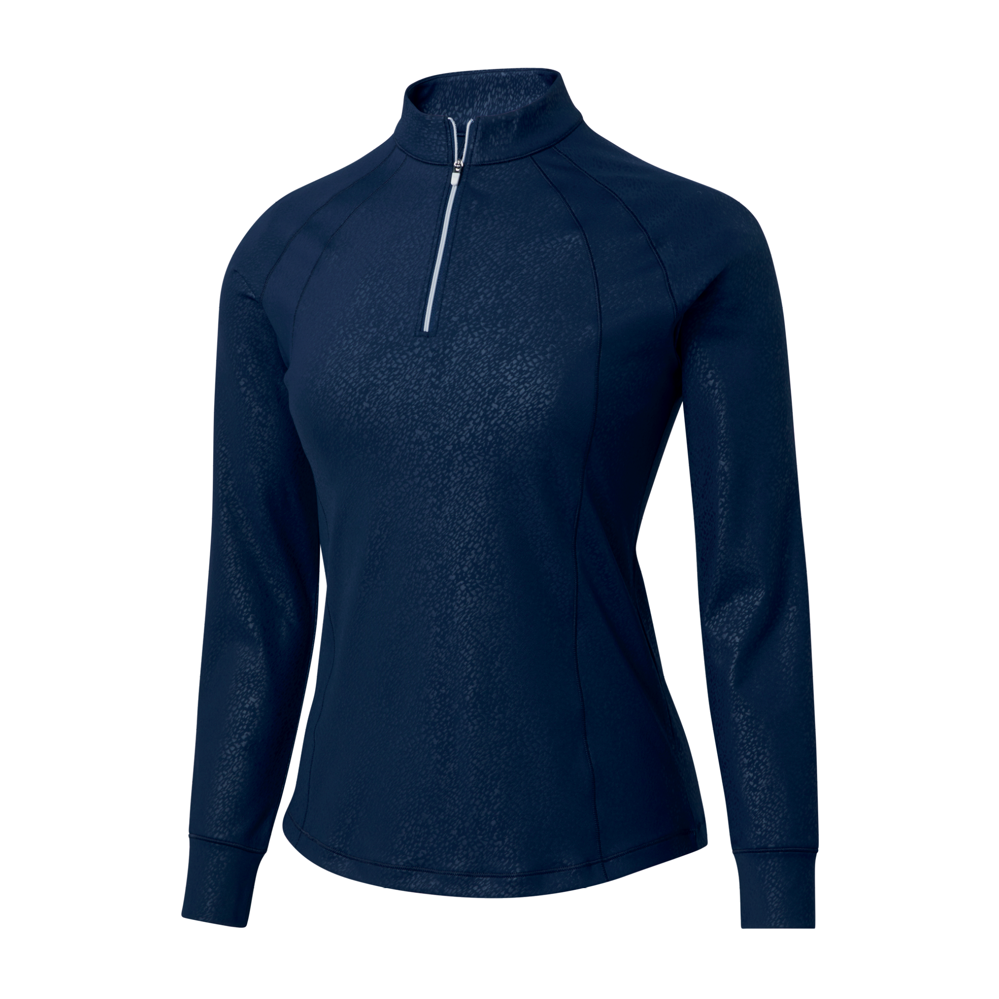 FootJoy Ladies Embossed Quarter Zip Pullover