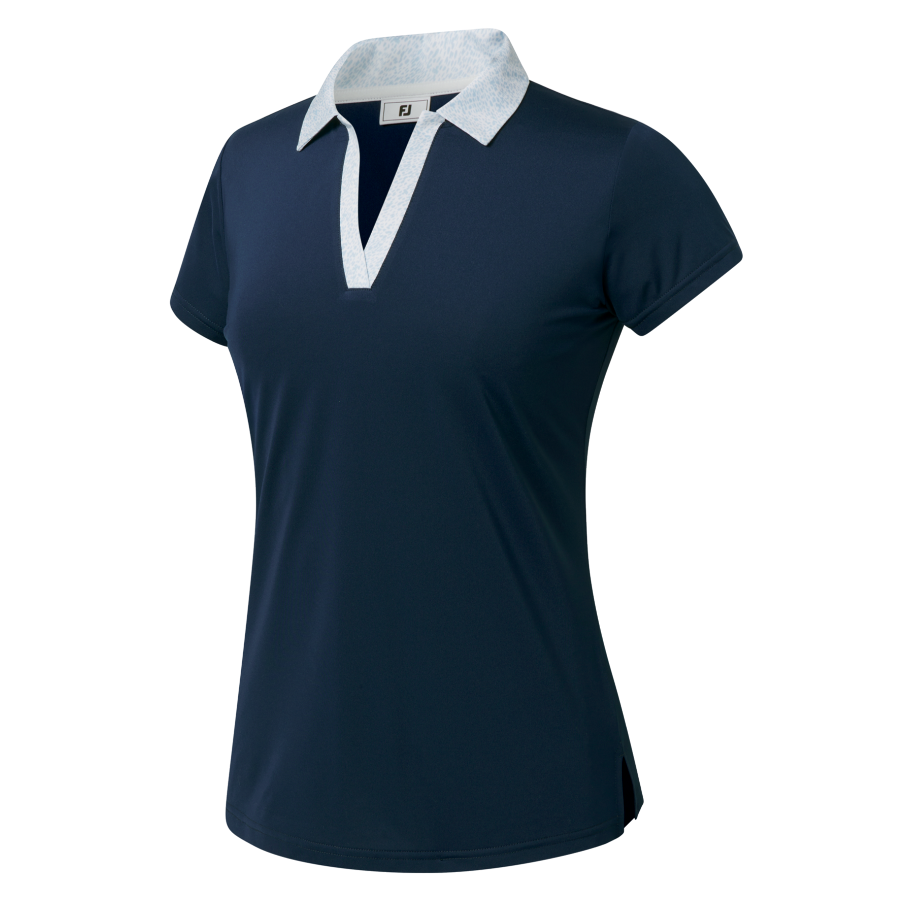 FootJoy Ladies Cap Sleeve Print Polo Shirt