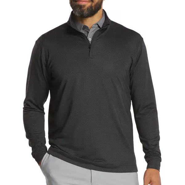 FootJoy Tonal Deco Diamond Print Midlayer