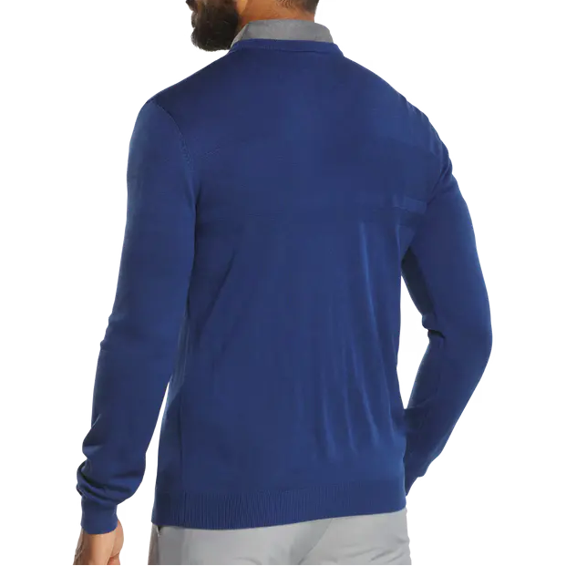 FootJoy Tonal Block Crewneck - Horizon