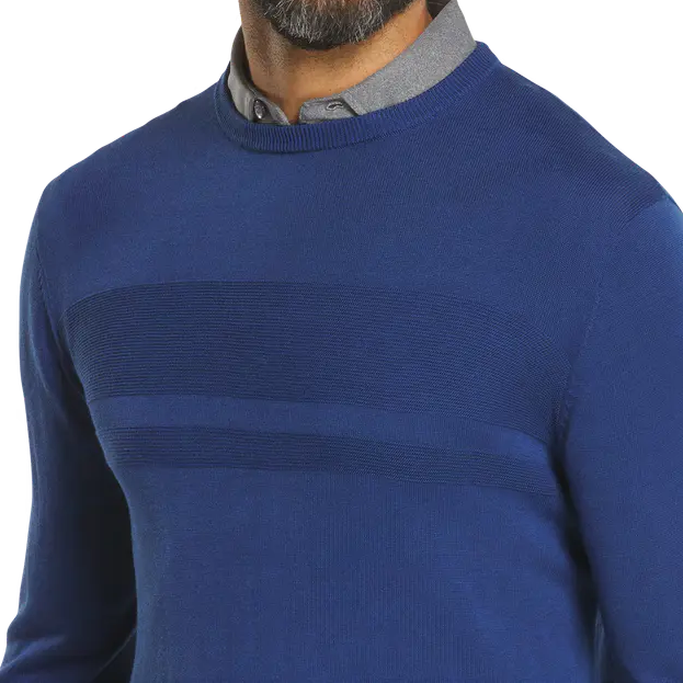 FootJoy Tonal Block Crewneck - Horizon