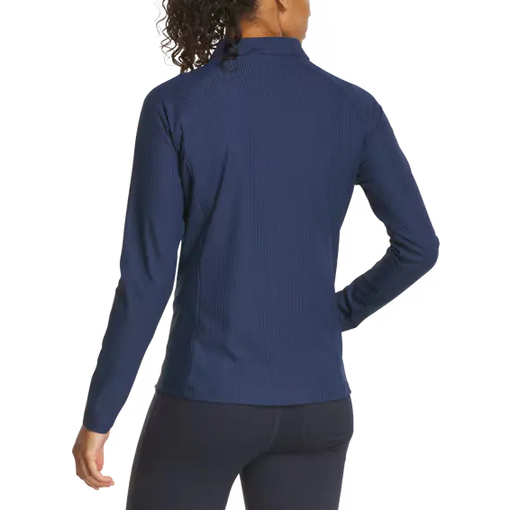 FootJoy Ladies Rib Full-Zip Jacket - Navy