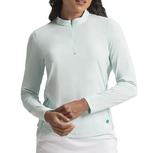 ladies golf long sleeve in blue