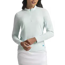 ladies golf long sleeve in blue