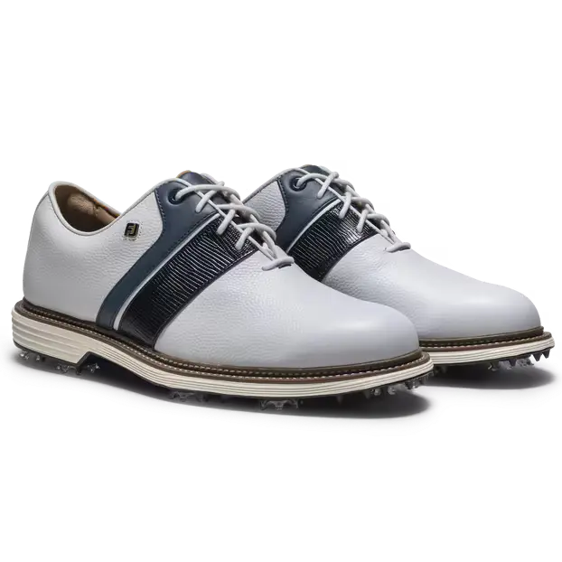 FootJoy 26' Premiere Series Packard Golf Shoes - White/Navy