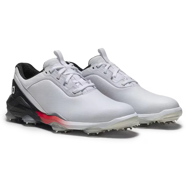 FootJoy 26' Tour Alpha Golf Shoes - White/Black/Red