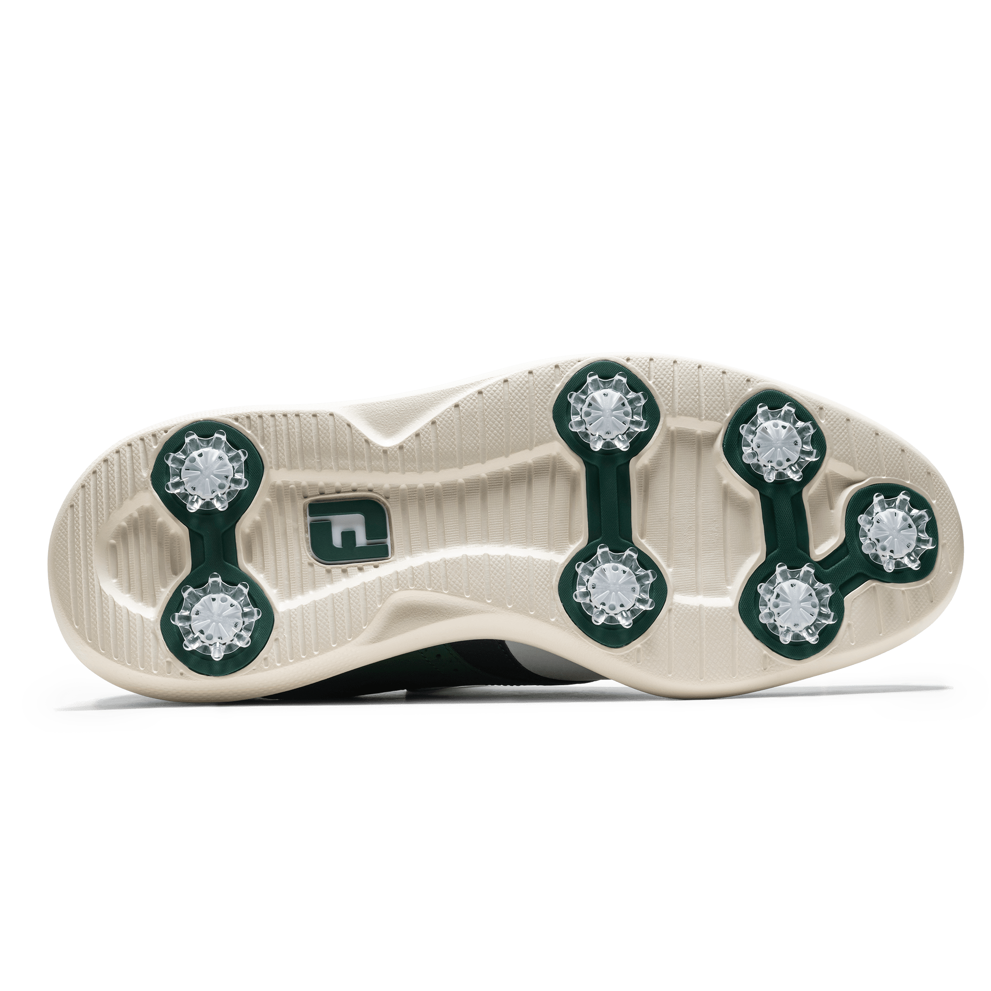 FootJoy 2025 Traditions Golf Shoes- White/Navy/Olive