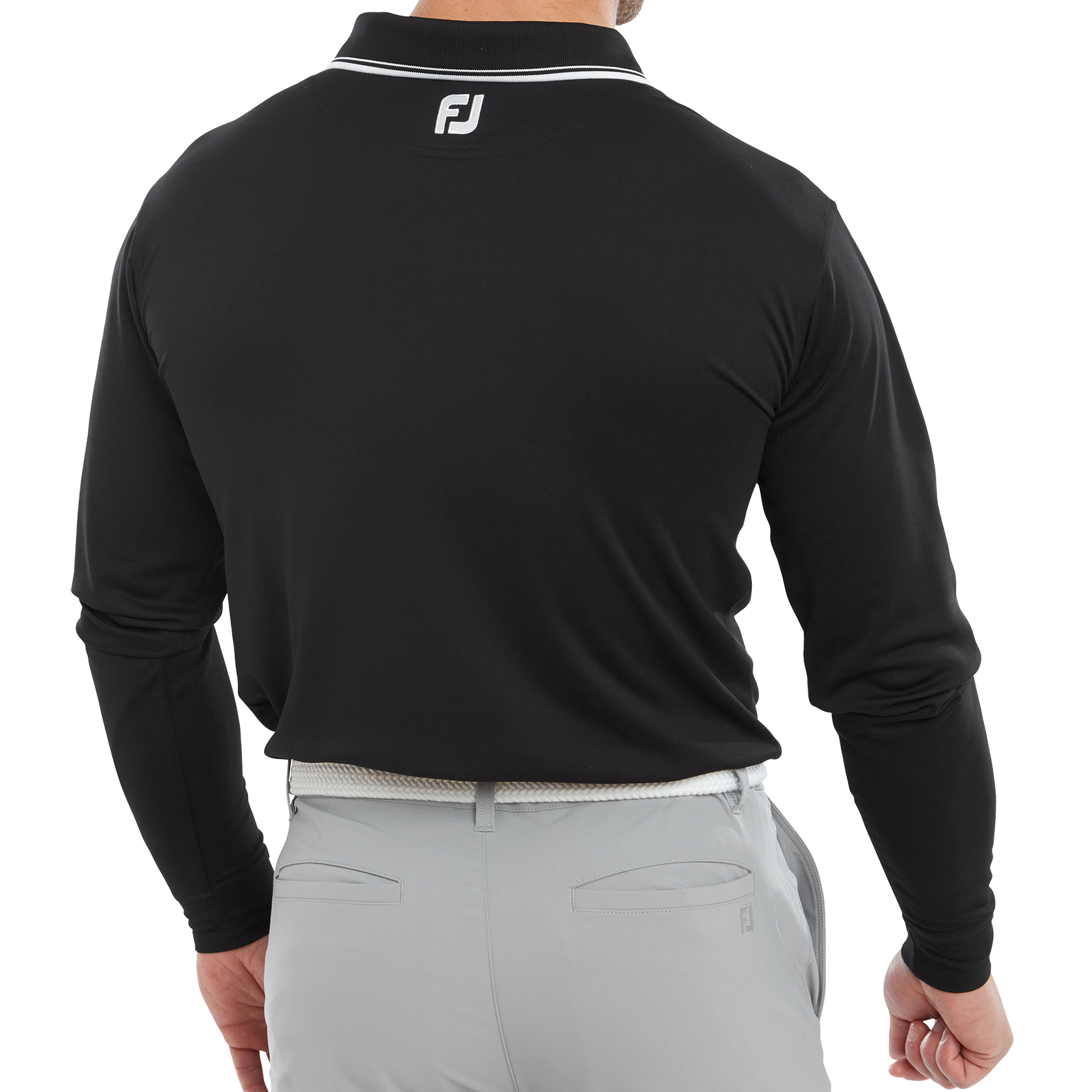 FootJoy Men's Lightweight Sun Protection Shirt - Black