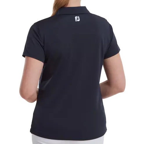 navy blue women's polo
