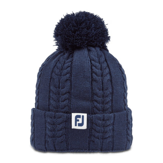 Footjoy Cable Knit Bobble Hat