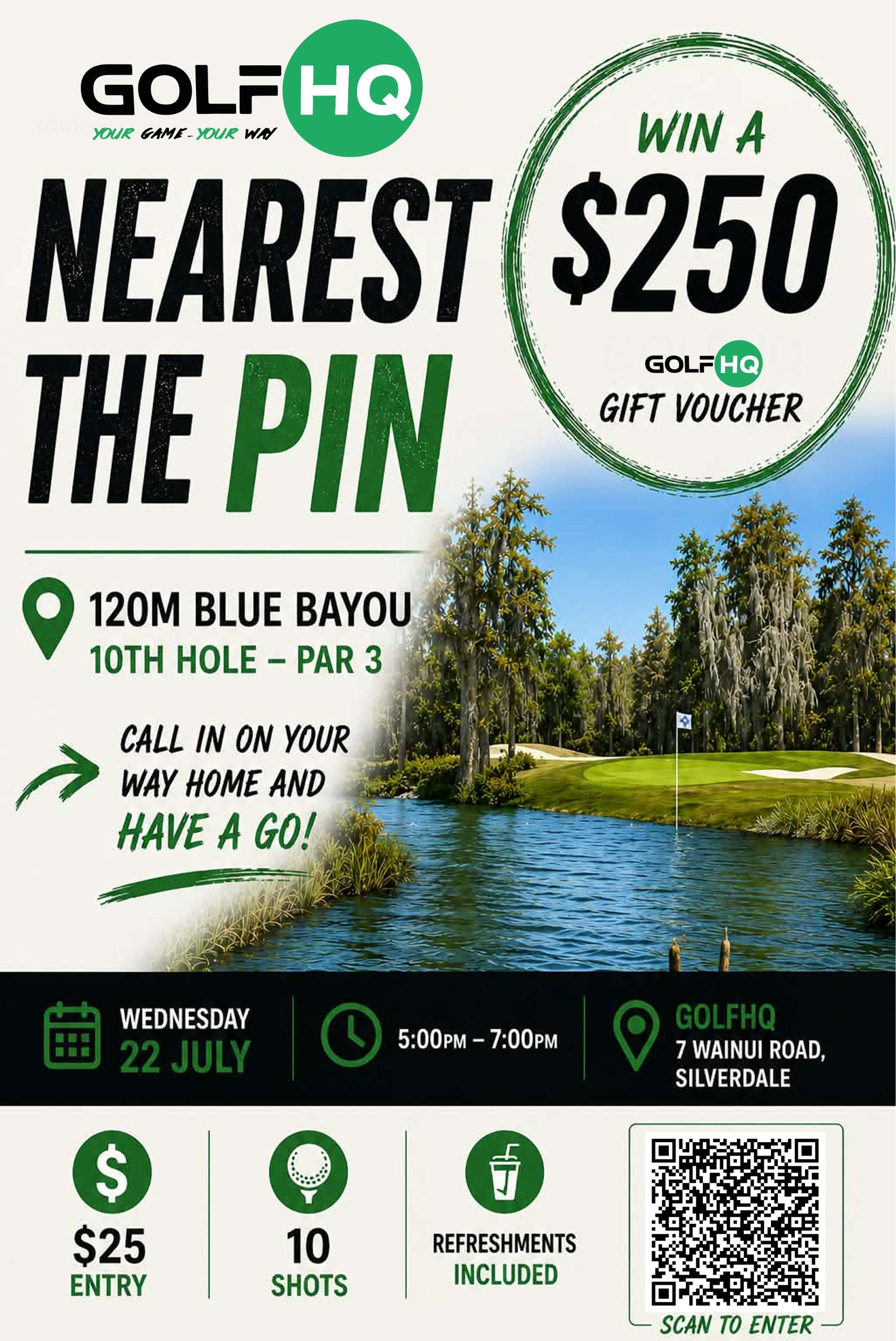 Nearest the pin competition