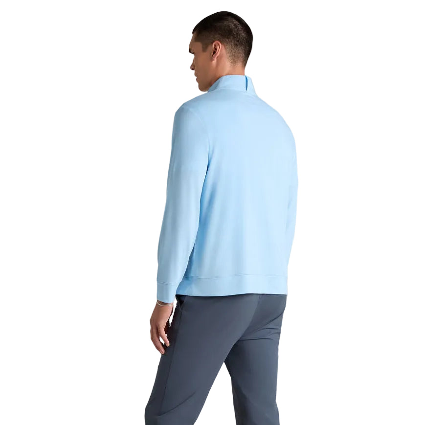 G/Fore Luxe Soft Touch Quarter Zip Jersey - Baja