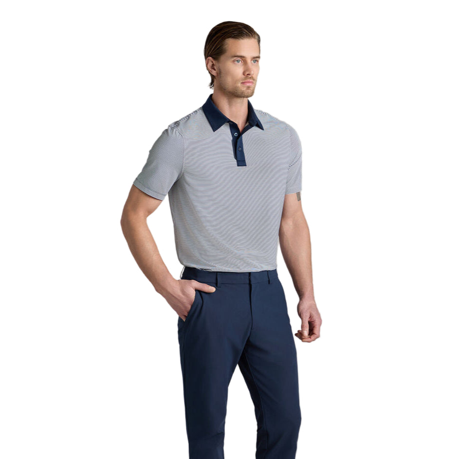 G/Fore 'Feeder Stripe' Fine Tech Jersey Polo